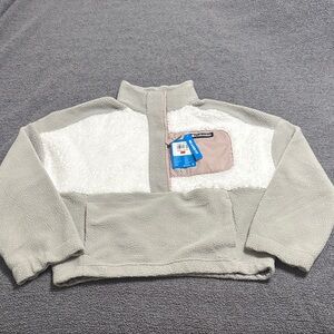 Columbia Women's Teddy Jacket - Gray and White